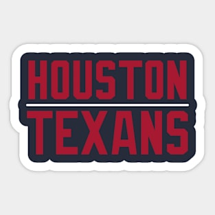 Houston Texans Small Logo Sticker